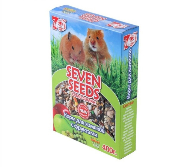 Корм Seven Seeds для хомяков с фруктами
