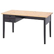 АРКЕЛЬСТОРП Письменный стол, черный, 140x70 см