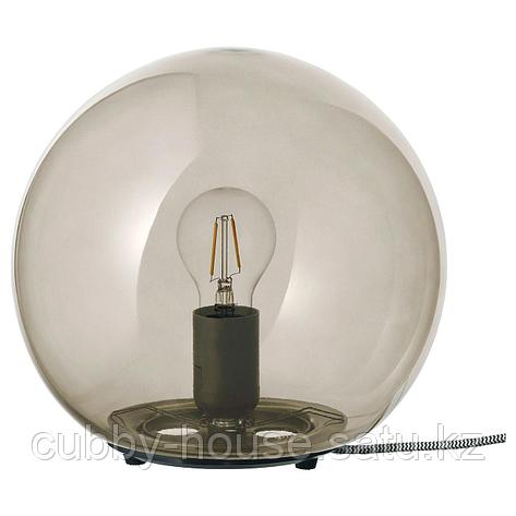 ФАДУ Лампа настольная, серый, 25 см, фото 2