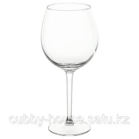 ХЕДЕРЛИГ Бокал для красного вина, прозрачное стекло, 59 сл, фото 2