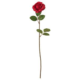 СМИККА Цветок искусственный, Роза, красный, 52 см, фото 2