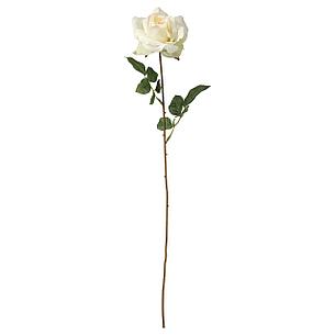 СМИККА Цветок искусственный, роза, белый, 75 см, фото 2