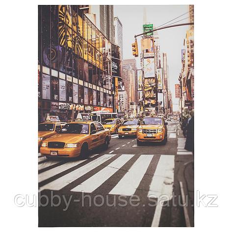 ПЬЕТТЕРИД Картина, Такси Нью-Йорка, 70x100 см, фото 2