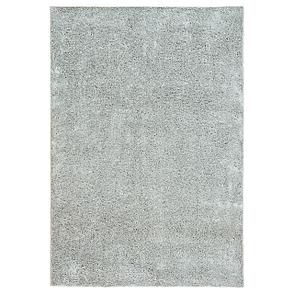 ВОНГЕ Ковер, длинный ворс, светло-серый, 133x195 см, фото 2