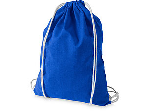 Рюкзак хлопковый Oregon, ярко-синий, фото 2