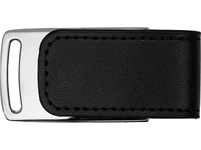 Флеш-карта USB 2.0 16 Gb с магнитным замком Vigo, черный/серебристый, фото 4