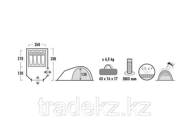 Палатка 4-х местная HIGH PEAK KIRA 4.0 - фото 5 - id-p67647308