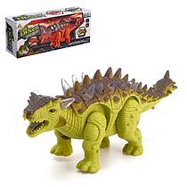 Динозавр Стегозавр, световые и звуковые эффекты