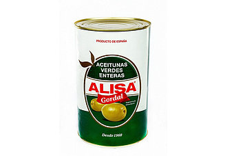 Оливки без косточки "Alisa" 4.1 кг ж/б