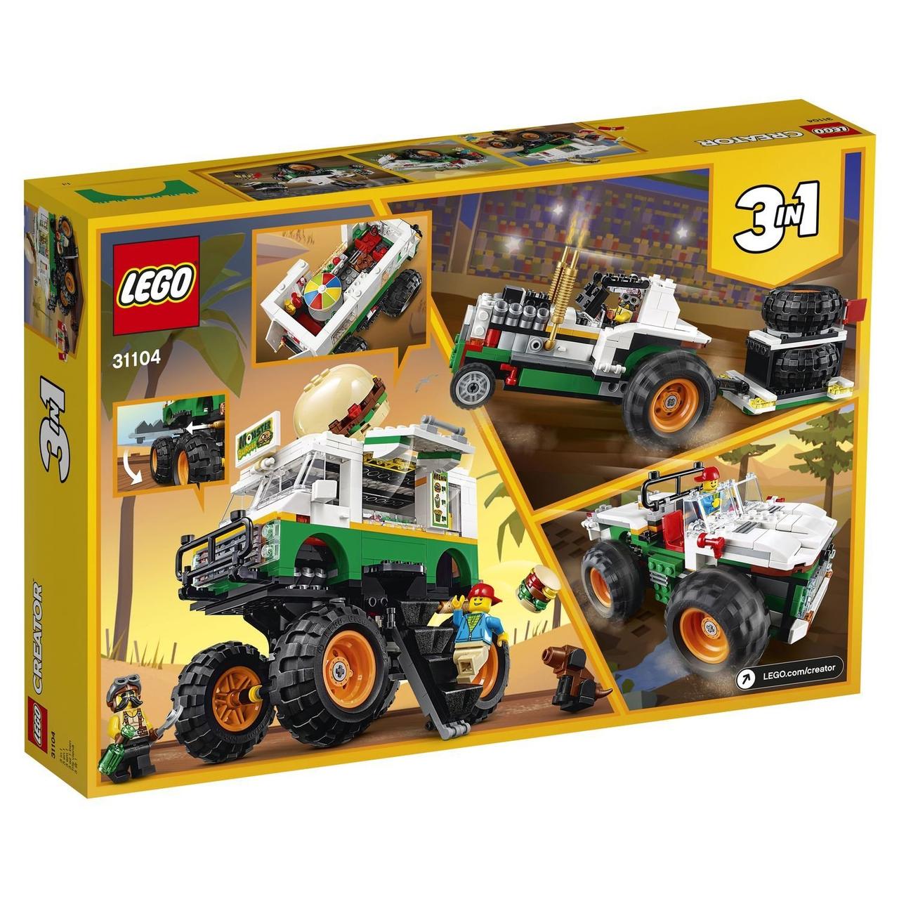 Конструктор LEGO Creator Грузовик Монстрбургер