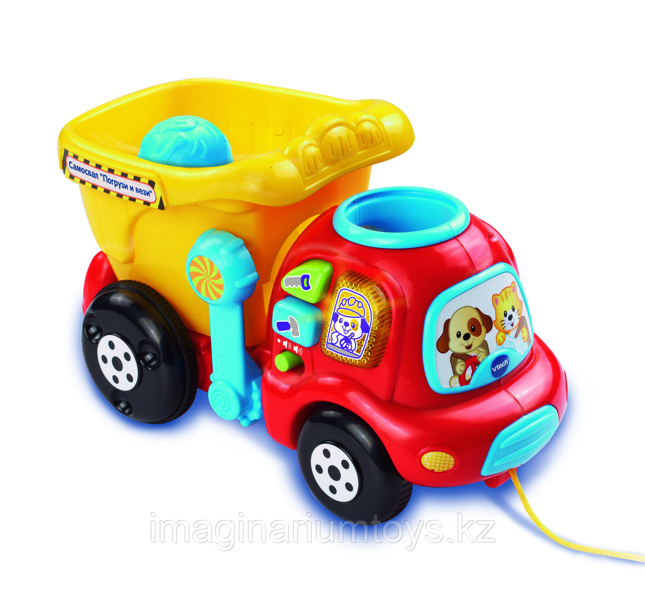 Интерактивная развивающая игрушка для малышей «Самосвал»  VTech, фото 1
