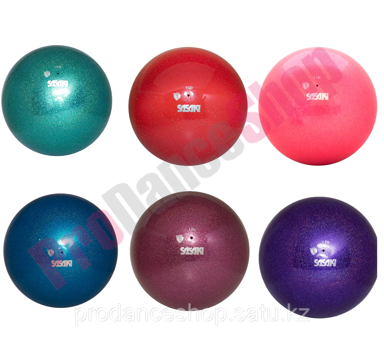 Мяч сениор блестящий Sasaki Цвет PLUM Диаметр 18,5 Категория FIG - фото 1 - id-p79097349