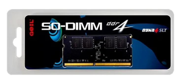 Оперативная память для ноутбука  8Gb DDR4 2400MHz GEIL PC4-19200 SO-DIMM 17-17-17-39 GS48GB2400C17SC