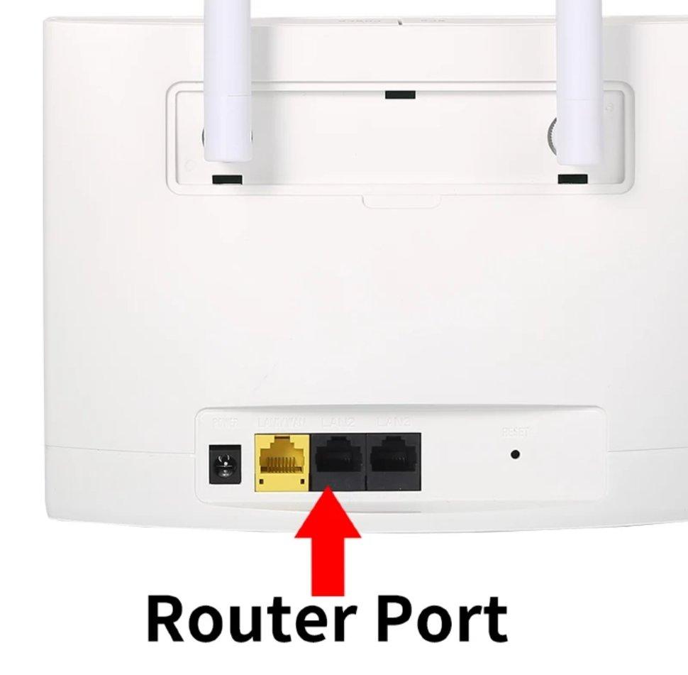 4G WIFI LAN умный роутер с поддержкой 4G сим карт и тремя Ethernet портами, HUAWEI CP101 - фото 4 - id-p79108465