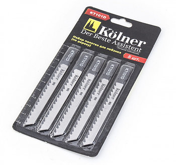 Пильное полотно для электролобзика по дереву 100*4мм, Kolner KT 101D