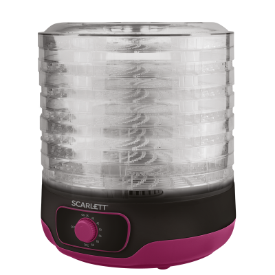 Сушилка для продуктов Scarlett SC-FD421012 (Black-Purple)