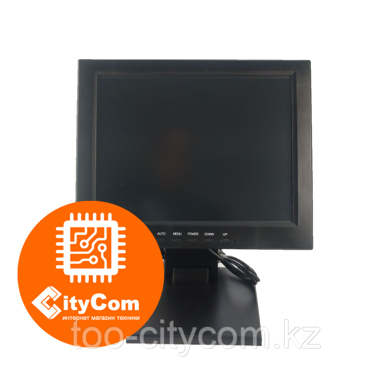 POS-монитор черный 12 дюймов TVS LT-12R65, VGA, 800x600, жесткое крепление к рабочему месту Арт.5687