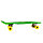 Пенни борд (Лонгборд) 27" зеленая дека/желтые колеса, фото 2