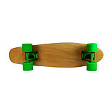 Скейтборд классика "Цветочный камуфляж" (Пенни борд ) 22,5" (деревянная дека / зеленые колеса /, фото 5