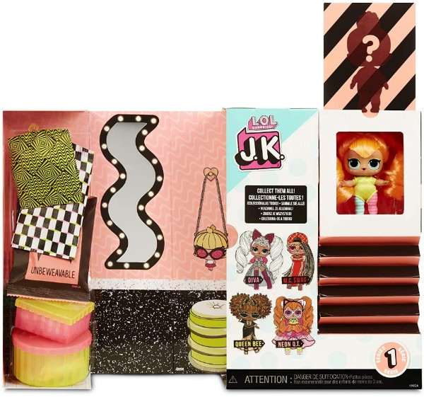 Кукла LOL Surprise JK Neon Q.T. Mini Fashion Doll