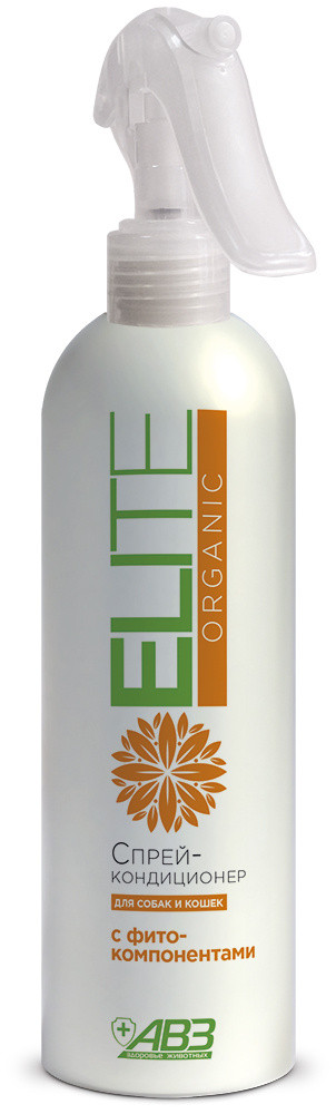 Спрей-кондиционер Elite Organic для собак и кошек