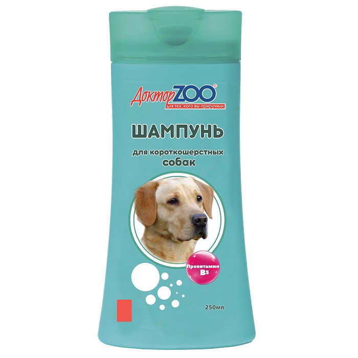 Шампунь Доктор ZOO для короткошерстных собак