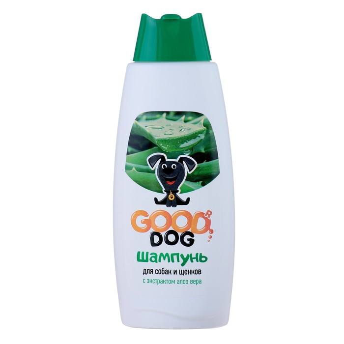 Шампунь Good Dog для собак и щенков с экстрактом алоэ