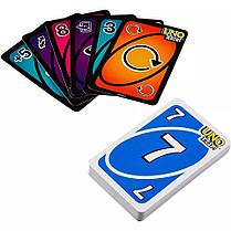 Настольная карточная игра "UNO FLIP" (от 2 до 10 игроков) 7+, фото 2