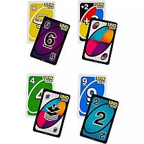 Настольная карточная игра "UNO FLIP" (от 2 до 10 игроков) 7+, фото 6