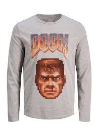 JACK&JONES Мужская футболка с длинным рукавом