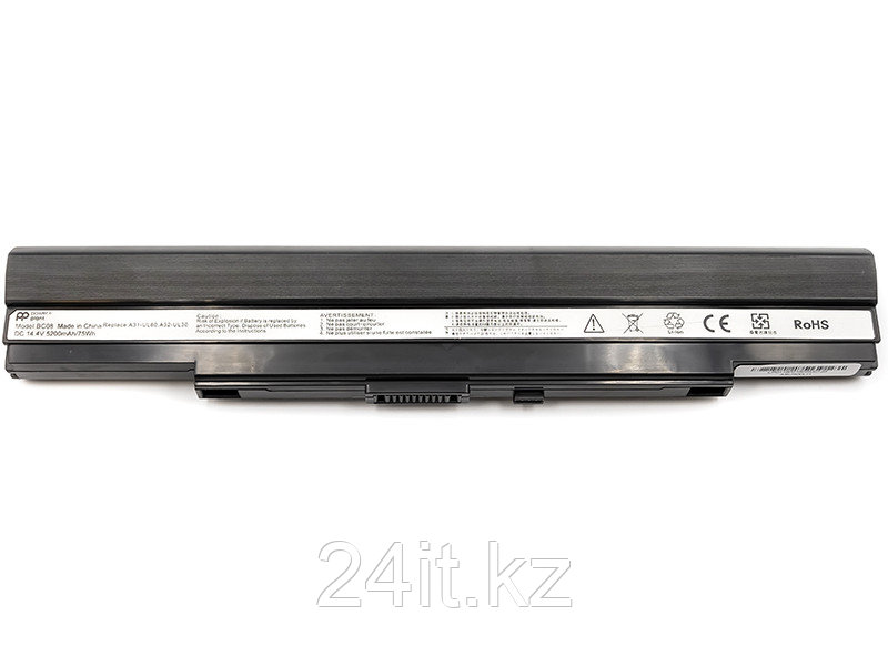 Аккумулятор PowerPlant для ноутбуков ASUS U30 Series (A31-UL30, ASU300LH) 14.4V 5200mAh