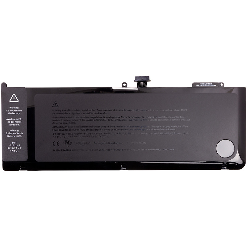 Аккумулятор для ноутбуков APPLE MacBook Pro 15.4" (A1286, A1382) 10.95V 77.5Wh (original)