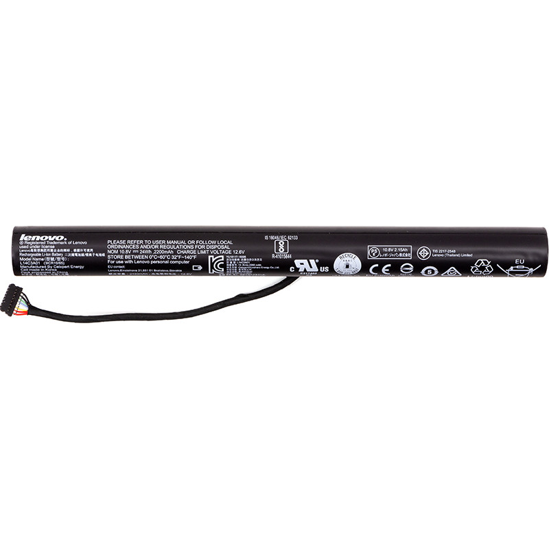 Аккумулятор для ноутбуков IBM/LENOVO Ideapad 100-15 (L14C3A01) 12.6V 2150mAh (original)