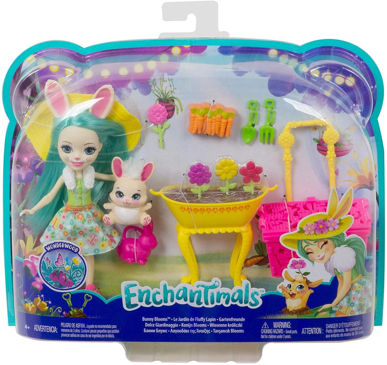 Enchantimals Игровой Набор Энчантималс GJX33 Волшебный сад Кролик Флаффи