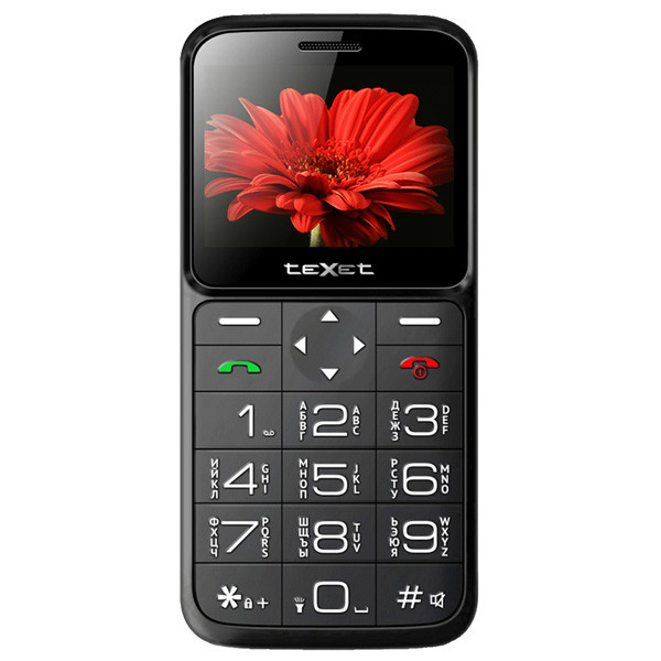 Мобильный телефон Texet TM-B226 (Black-Red), фото 1