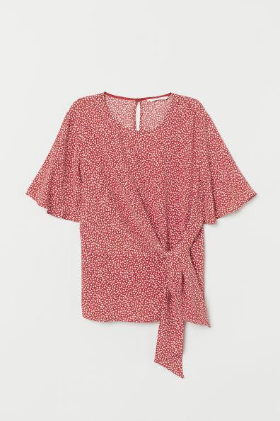 H&M Женская блуза с узлом 07331069