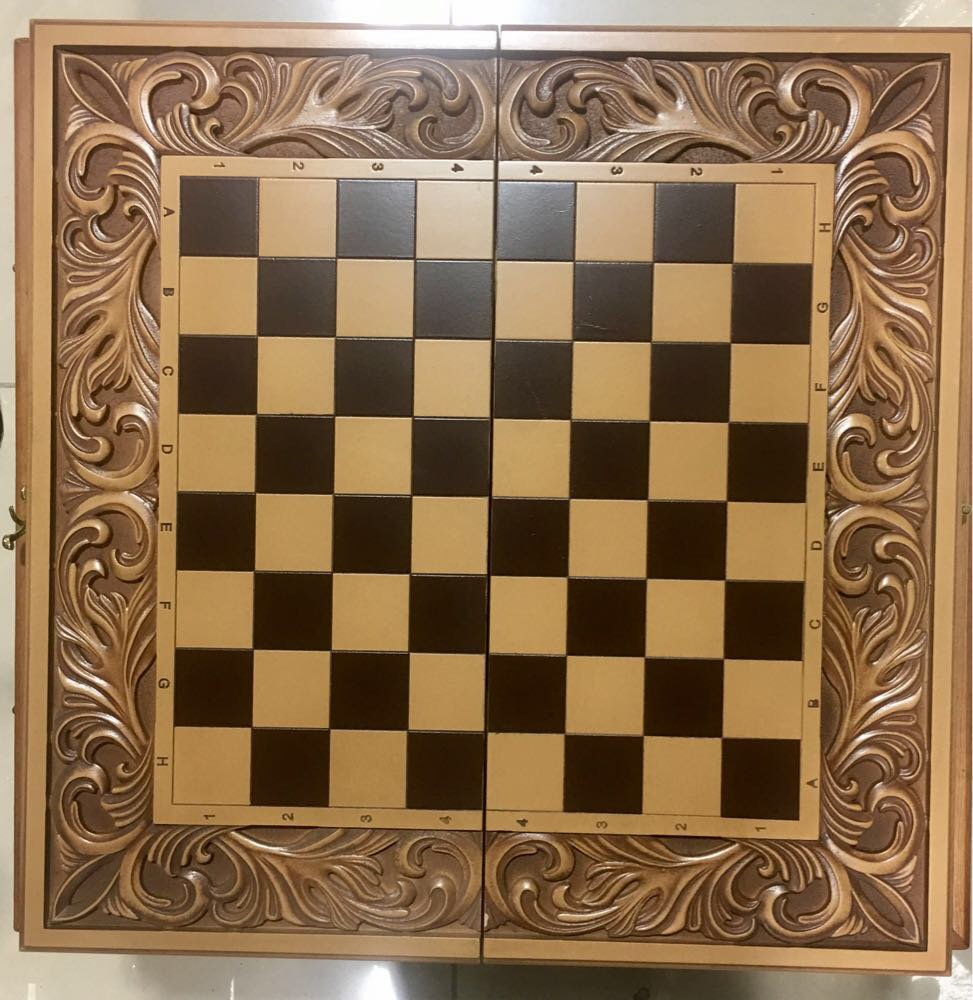 Шахматы - нарды деревянные - фото 1 - id-p45932096