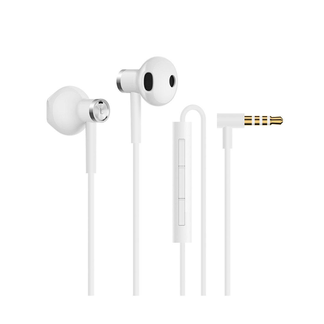 Наушники Xiaomi Mi Dual Driver Earphones ZBW4406TY Белый