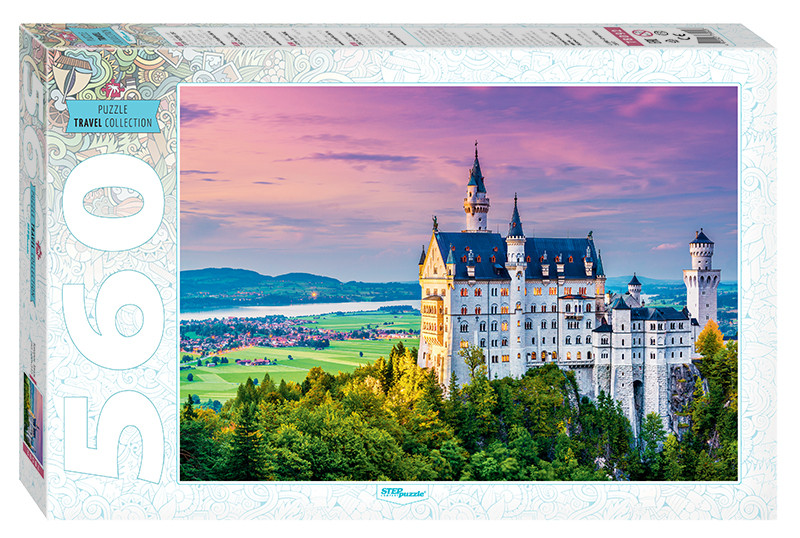 Step Puzzle: пазл 560 элементов "Бавария. Замок" - фото 1 - id-p79176651