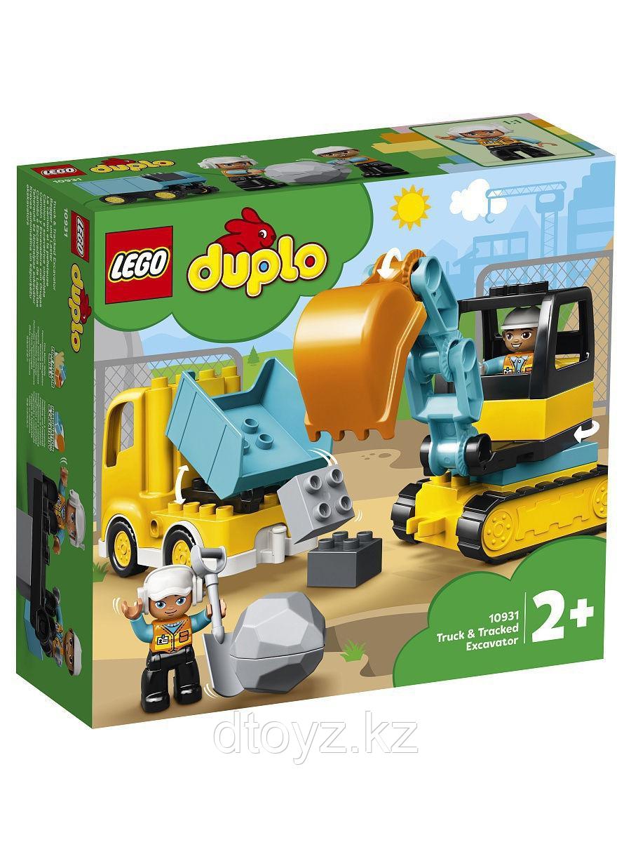 Lego Duplo 10931 Грузовик и гусеничный экскаватор