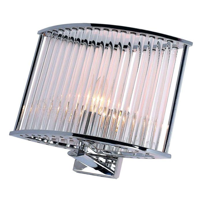 Бра 2060/02 AP-1 "Domenica" 1x40W E14 хром 30x20x25 см