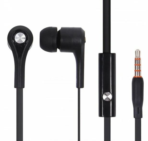 Наушники проводные с микрофоном Celebrat D3 Black