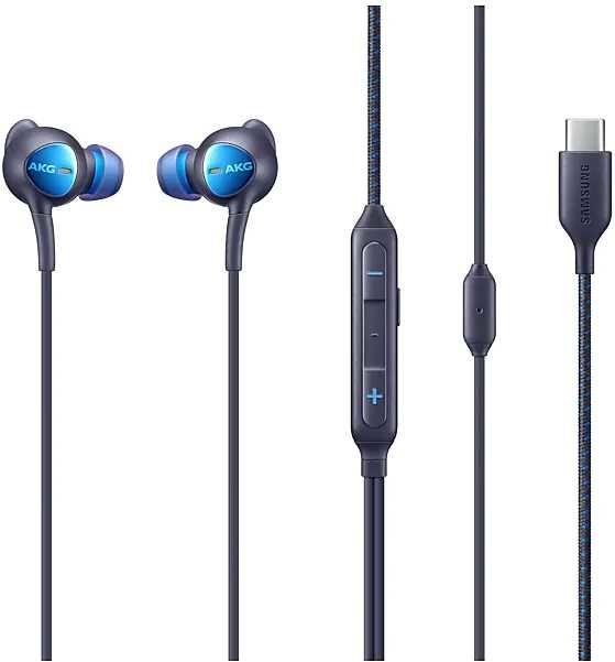 Наушники проводные с микрофоном SAMSUNG AKG EO-IC500BBEGRU Black