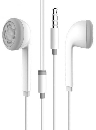 Наушники проводные с микрофоном Vidvie HS614 White