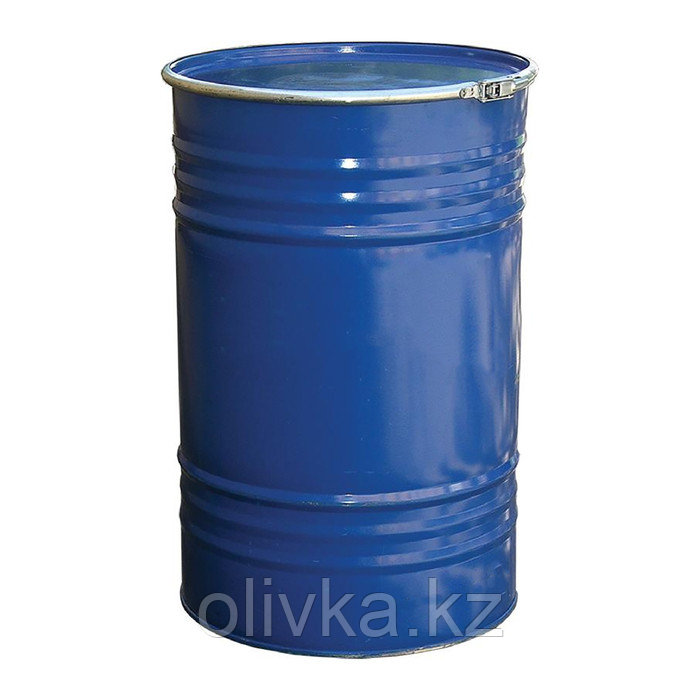 Бочка стальная, 210л, с крышкой на обруче