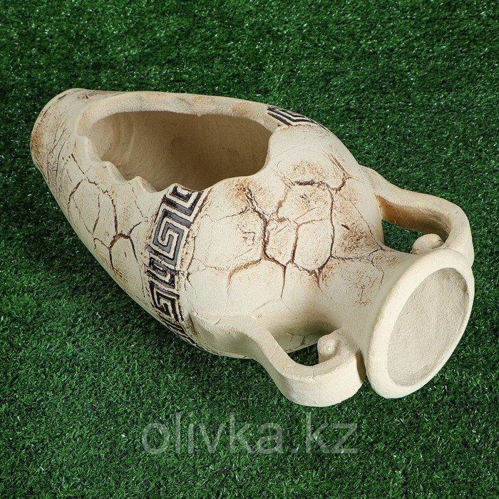 Садовая фигура ''Калипсо'' амфора, шамот, 24 см