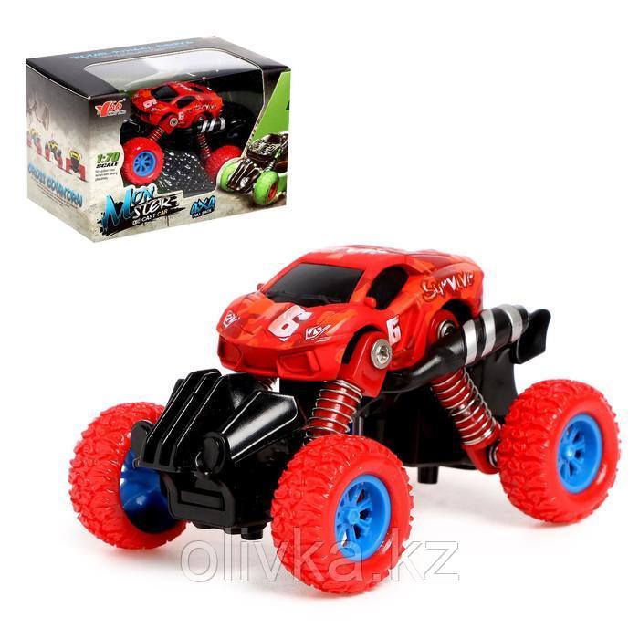 Машина металлическая «БигФут», инерционная, масштаб 1:70, МИКС