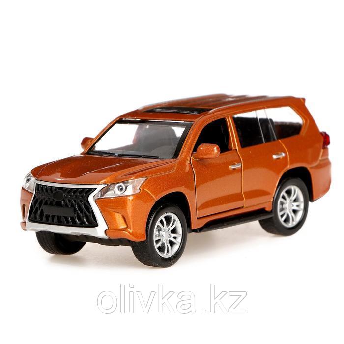 Машина металлическая Infinity QX80, открываются двери, инерция, свет, звук, цвета МИКС