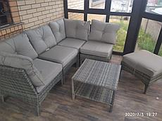 Диван+ пуфик+журнальный столик “ANDREA”