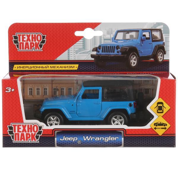 ТехноПарк Инерционная модель Jeep Wrangler, синий